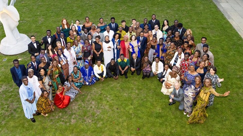 2025-2026 Mastercard Foundation Scholars - group photo