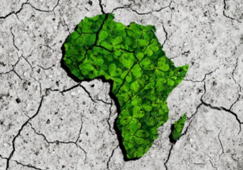 Green Africa map